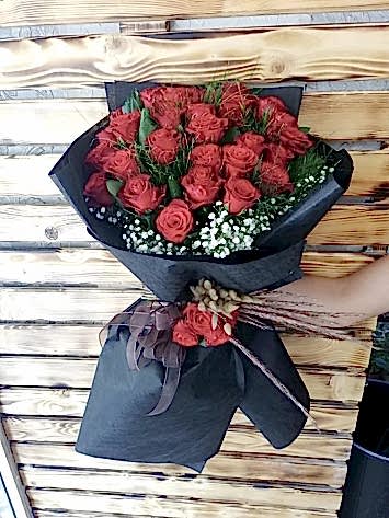  21 adet gül buketi