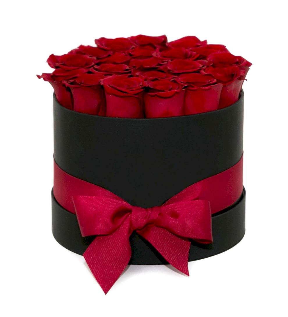 Kutuda Kırmızı Güller