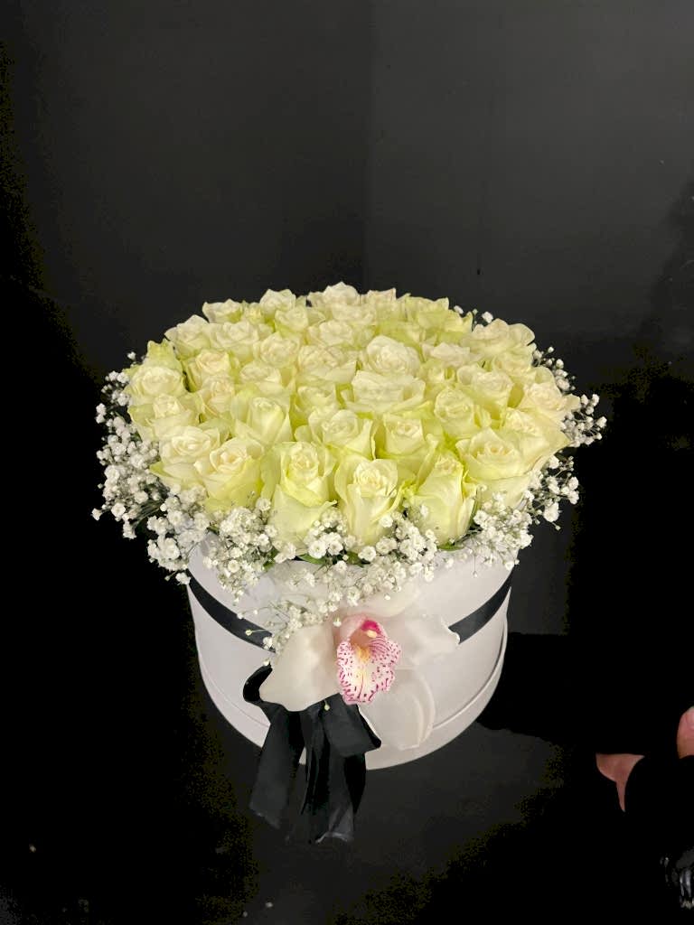 33_Beyaz Gül_Kutusu